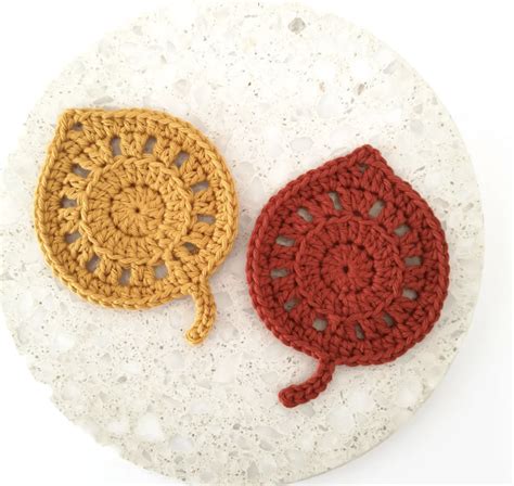 Top 5 Crochet Fall Coaster Patterns Easy Crochet Patterns