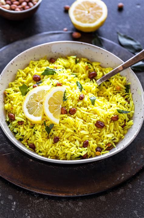 Homemade South Indian Style Lemon Rice Cook With Manali