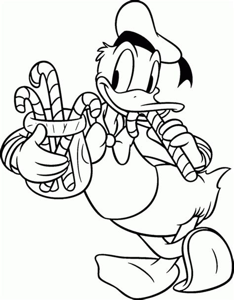 Coloring Page Donald Duck Clip Art Library