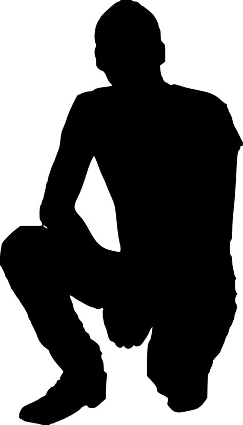 Soldier Kneeling Silhouette At Getdrawings Free Download