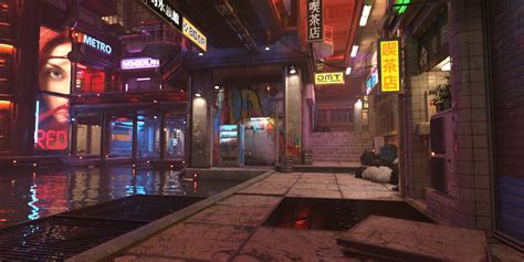 Hot Hdri Sets Neon Dark City Daz Studio By Dreamlight