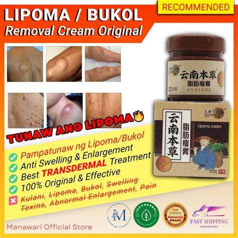 Jiuxang Lipoma Removal Cream Original Japan Lipoma Cream Bukol Original