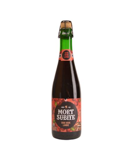 Mort Subite Oude Kriek Lambic 37 5cl Buy Beer Online Belgian Beer