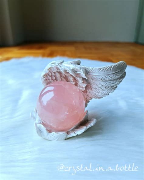 Gemmy Aura Rose Quartz Sphere With Asterism Hobbies Toys