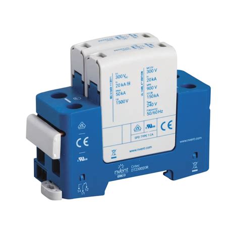 Edt2 Enhanced Din Rail Surge Protection Class Ii 10 Mode 100ka