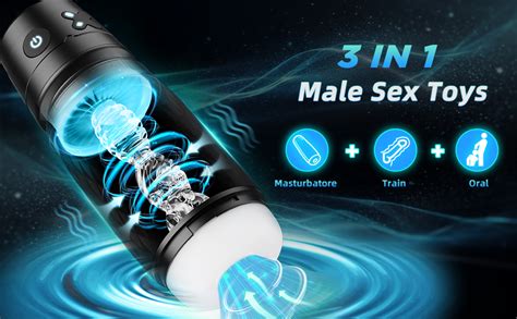 Automatic Male Mastusbator Adult Sex Toys For Men Realistic Textured