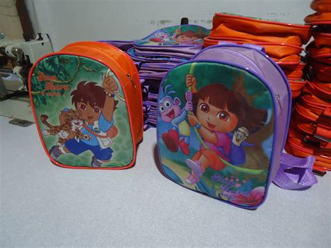 Mochila personalizada Dora Aventureira Algodão Doce Lembranças Elo7