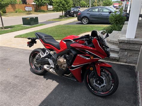 My 2018 Honda Cbr650f Rmotorcycle