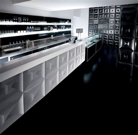 Bar Counter Gallery Frigomeccanica Glass Stainless Steel