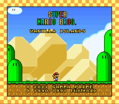 Super Mario Bros Vanilla Islands 2021