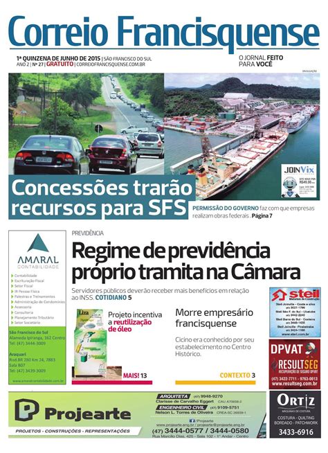 Correio By Jornal Correio Francisquense Folha De Araquari Issuu