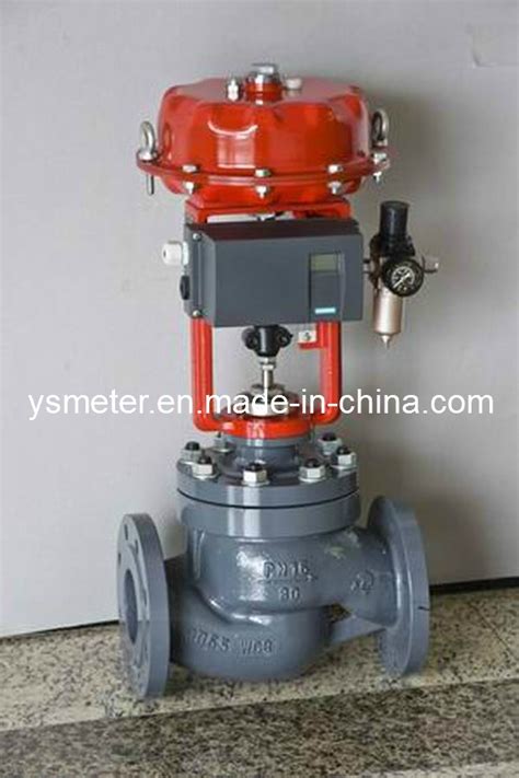 Pneumatic Diaphragm Single Seat Control Valve Ysiq China Valve