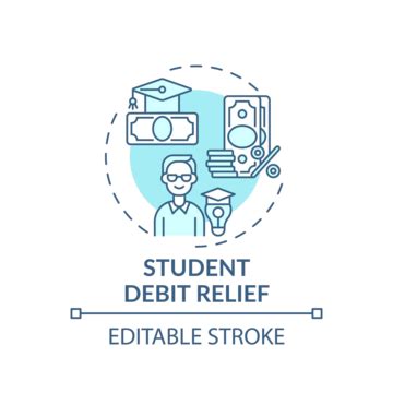 Debt Relief Concept Icon Law Thin Risk Vector Law Thin Risk Png And