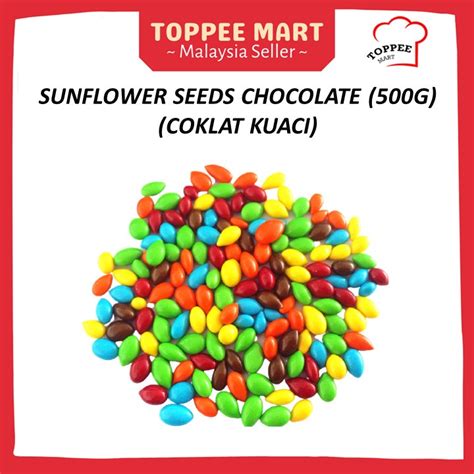 Coklat Kuaci G Sunflower Seeds Chocolate Shopee Malaysia