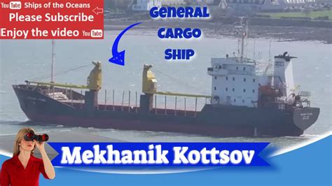 General Cargo Ship Mekhanik Kottsov Departs Warrenpoint Harbour