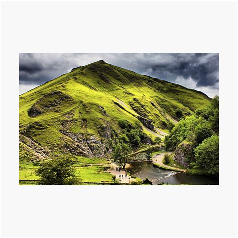 "Dovedale, Thorpe Cloud Stepping Stones" Photographic Print by eadmb03 ...