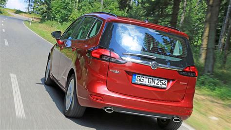 Opel Zafira Tourer 1 6 Turbo im Fahrbericht Vergnüglicher Familien Van