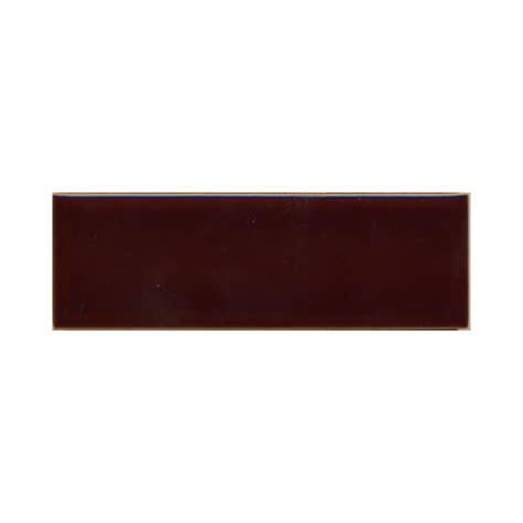 Teapot Brown 152x50x9mm 6x2 Plain Tile Firetile Ltd Uk