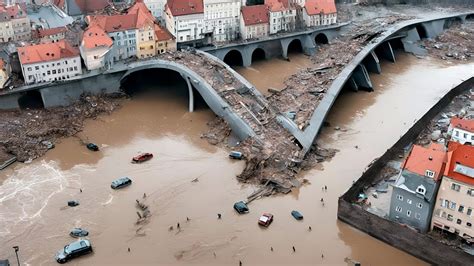 Nature Brings Poland To Its Knees Thousands Of People Run Away From