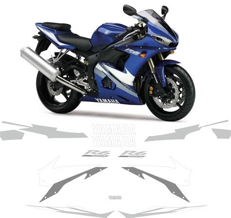 Zen Graphics Yamaha Yzf R Replacement Decals Stickers