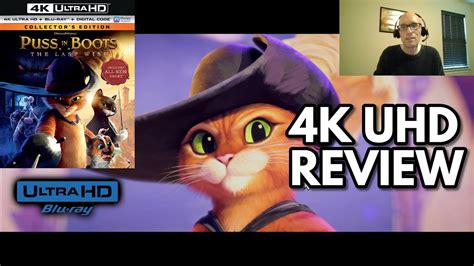 Puss In Boots The Last Wish 2022 4k Ultra Hd Blu Ray Review Youtube