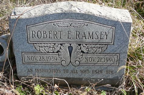 Robert Edward Ramsey Find A Grave Memorial