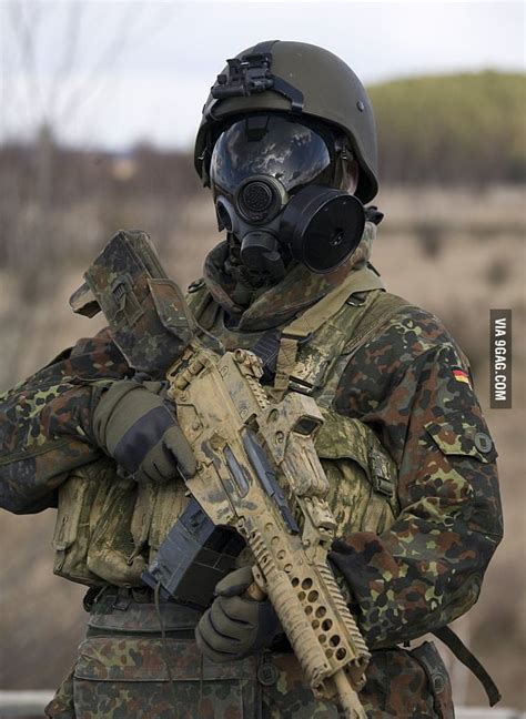 A soldier from German special forces. - 9GAG