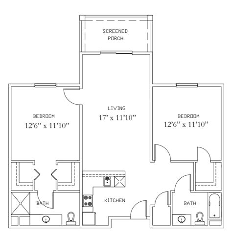 Floor Plans Veranda Of Pensacola