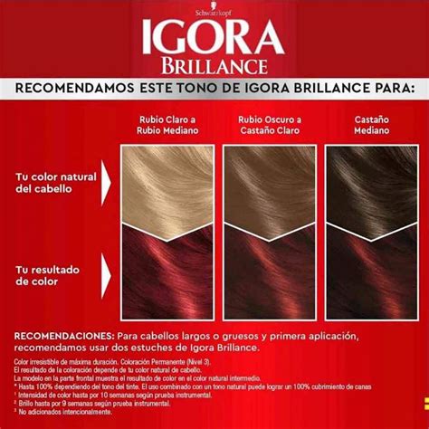 Tinte Para Cabello Igora Brillance Rojo Rubí 688i Real Plaza