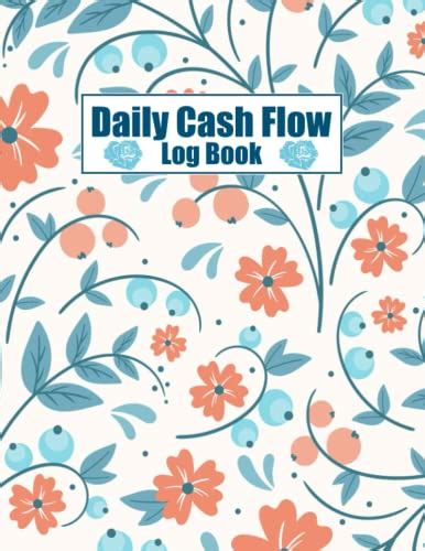 Daily Cash Flow Log Book Petty Cash Large Ledger Book Cash Log Book