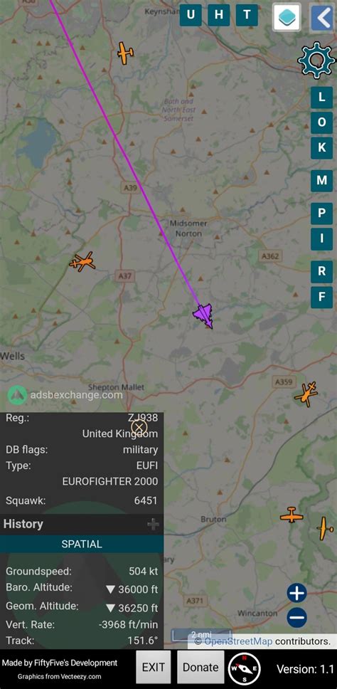 Ads B Unfiltered Plane Tracker Android 版 下载