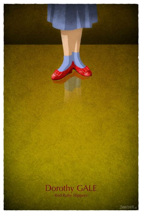 Movie Shoes, Illustrations of Iconic Footwear Worn by Famous Film & TV ...