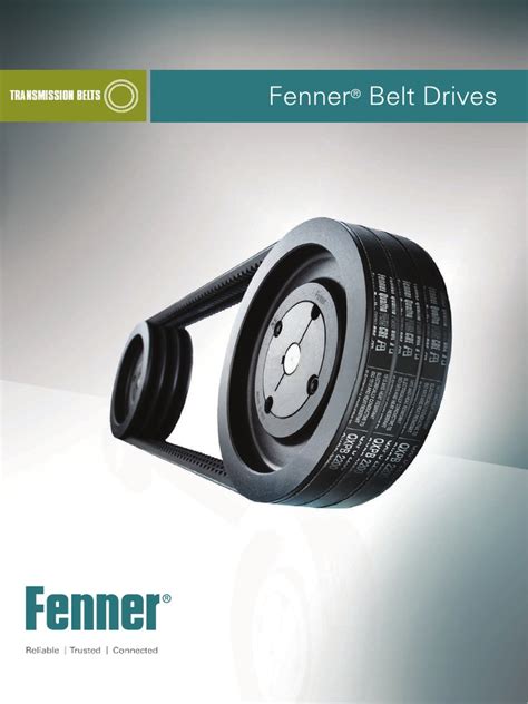 Fenner Belts Pdf Belt Mechanical Manufactured Goods