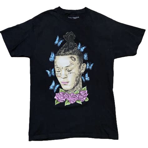 Lil Skies Rapper Rap Butterfly Black Official Merch T Gem