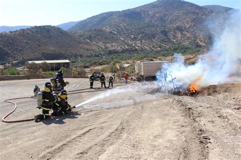 TRAINING DAY FOR MINERA TRES VALLES EMERGENCY BRIGADE Minera Tres Valles