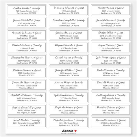 Return Address Labels Templates Printable Return Address Etsy Artofit