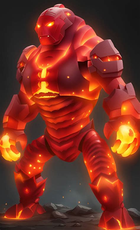 Fire Golem by NezukoRempaDeviart07 on DeviantArt