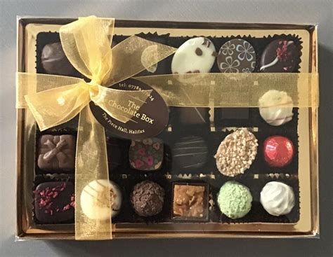 Selection Of 24 Luxury Chocolates The Chocolate Box