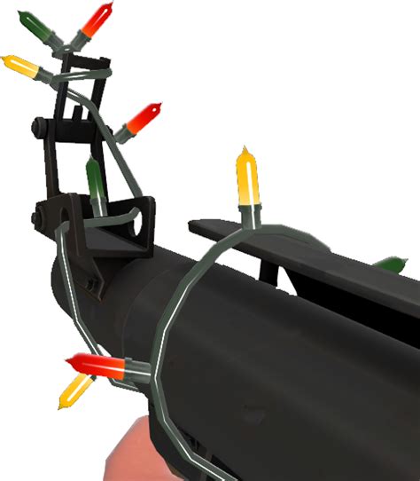 File Festive Rocket Launcher 1st Person Red Png Official TF2 Wiki