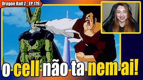 Ycass Reagindo A MR Satan Vs Cell Dragon Ball Z EP 176 Saga