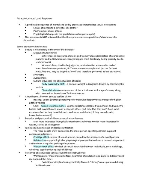 Chapter 5 Leslie Smith Attraction Arousal And Response A