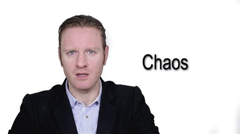 Chaos Meaning Pronunciation Word World Audio Video