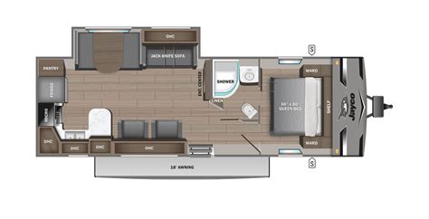 Jayco Jay Flight Rks Floor Plan Travel Trailer