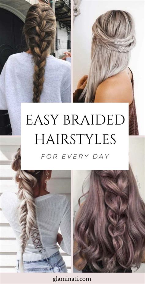 48 Easy Braided Hairstyles Glorious Long Hair Ideas Hair Styles Long Hair Styles Diy Hairstyles