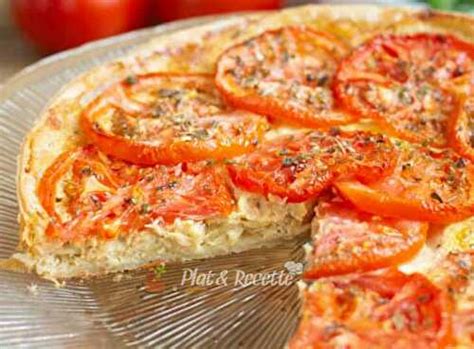 La Recette De La Tarte Au Thon Tomate La Sauce Moutarde Un D Lice