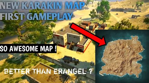 My First Gameplay Of Karakin Map PUBG MOBILE YouTube