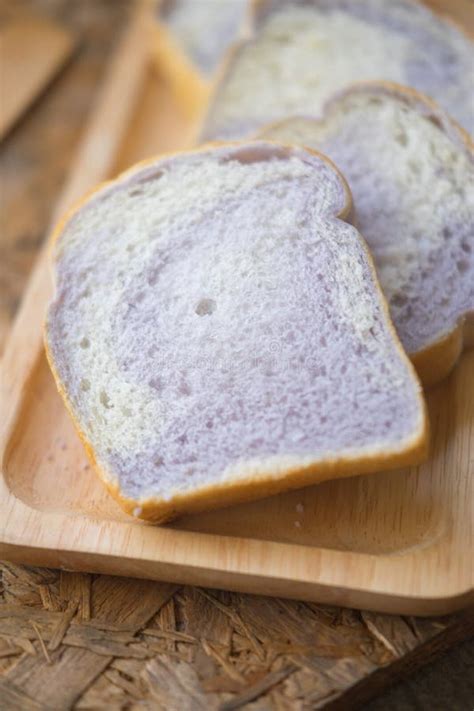 Taro Bread Stock Image Image Of Violet Traditional 28779999