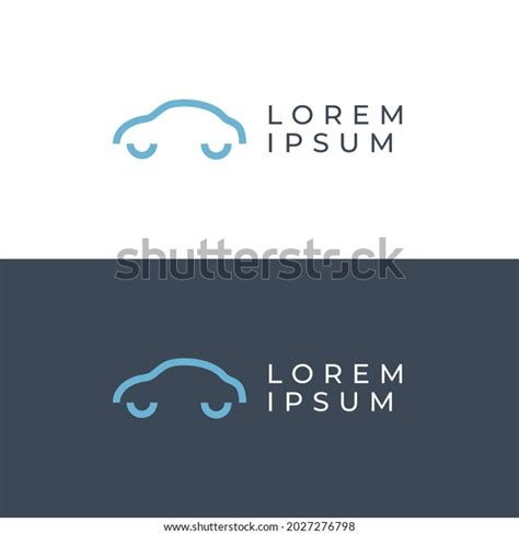 Simple Car Logo Vector Icon Stock Vector (Royalty Free) 2027276798 ...