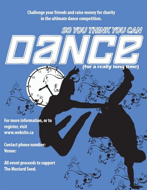 Dance Competition Poster by EdArtGeek on DeviantArt