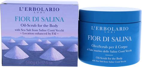 L Erbolario Fior Di Salina Body Oil Scrub G Amazon Co Uk Beauty